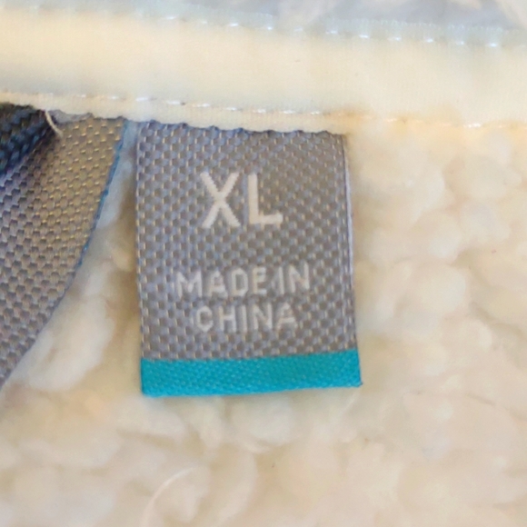 Free Country SZ XL Off White Faux Fur Vest. - Picture 7 of 10